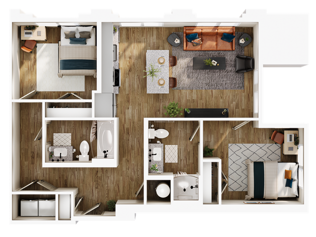 2BR/2BA - B3