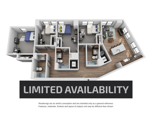 4BR/3BA - Limited Availability
