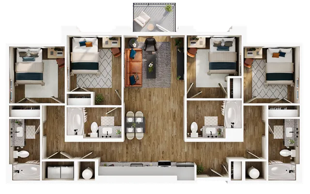 4BR/4BA - D2
