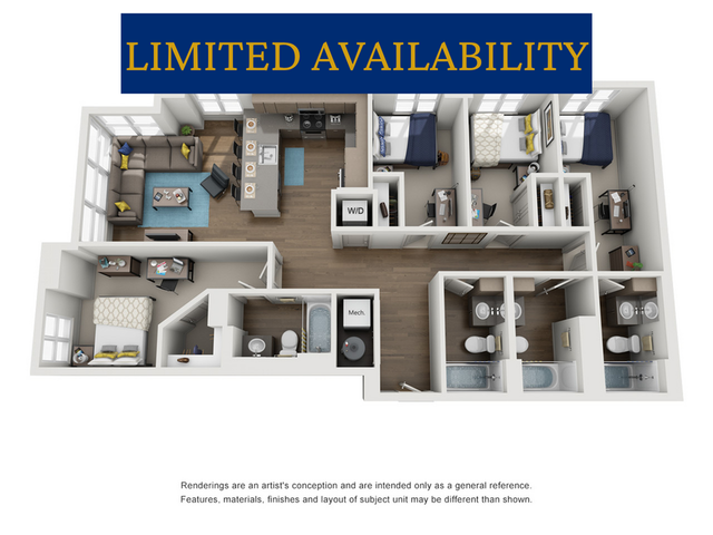 4BR/4BA A - Limited Availability