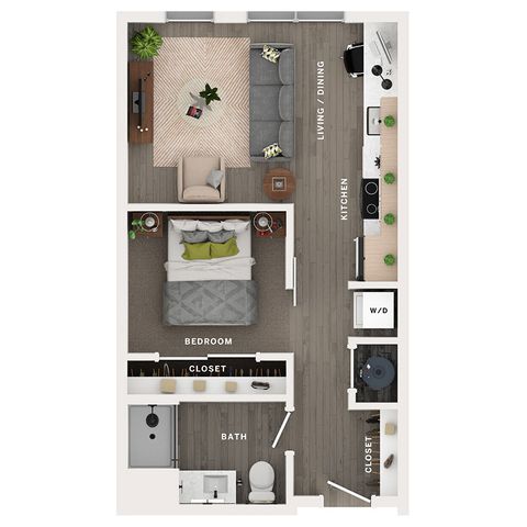 1BR/1BA - A