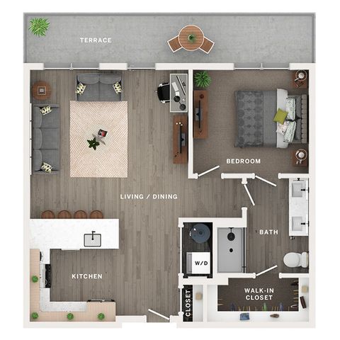 1BR/1BA - A4