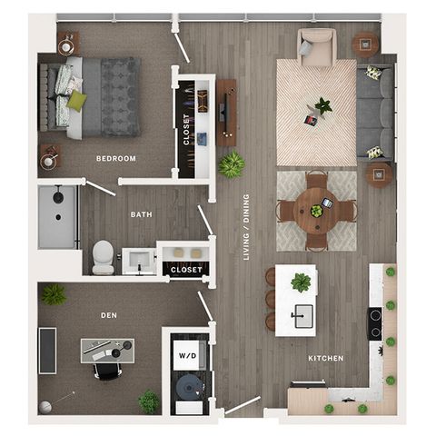 1BR/1BA - A6