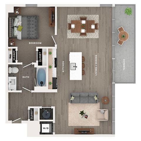 1BR/1BA - A9