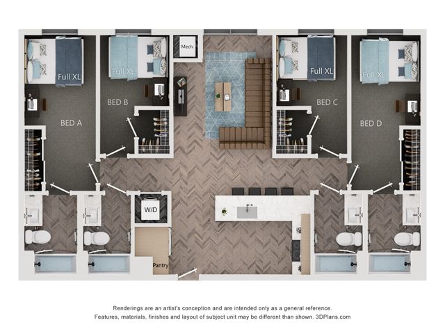 4BR/4BA - D1