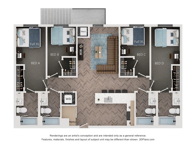 4BR/4BA - D1 Private Entry