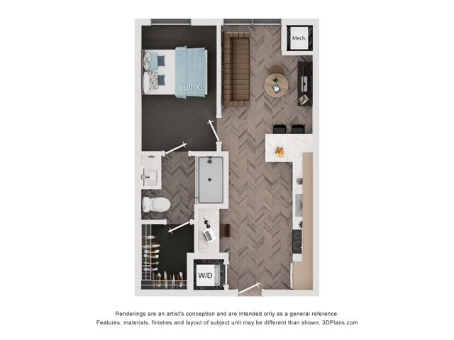 1BR/1BA - A1 Horizon