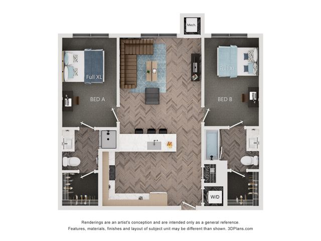 2BR/2BA - B3 Horizon