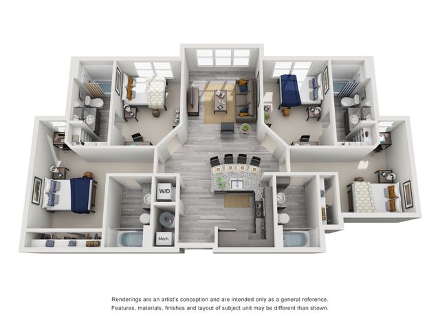 4BR/4BA - D1B