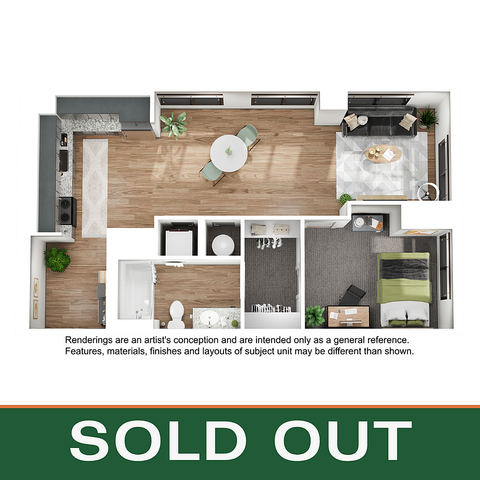 Kinetic - Apartment Floorplan