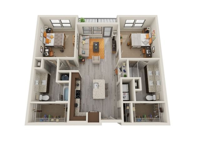 2BR/2BA - B1