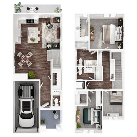 3BR/2.5BA - C1