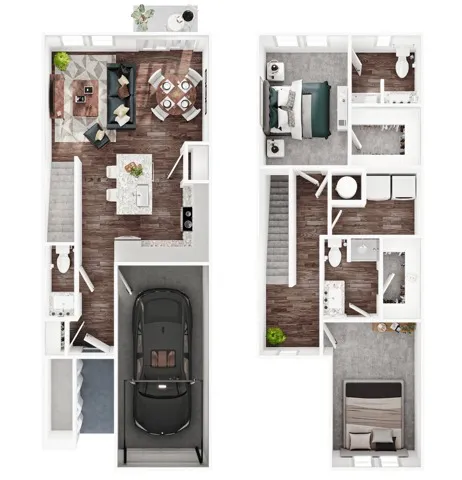 2BR/2.5BA - B1