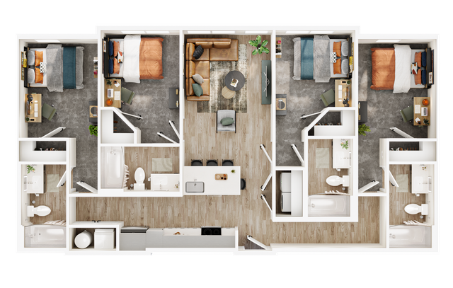 4BR/4BA - D2