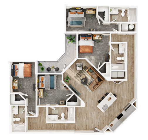 4BR/4BA - D5