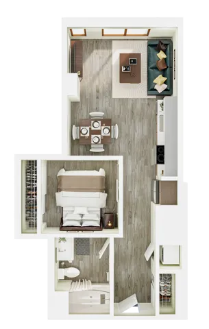 1BR/1BA - A13