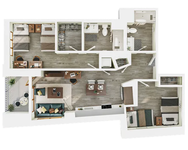 2BR/2BA - B4