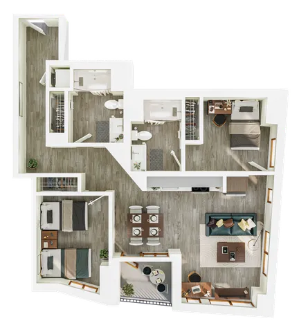 2BR/2BA - B6