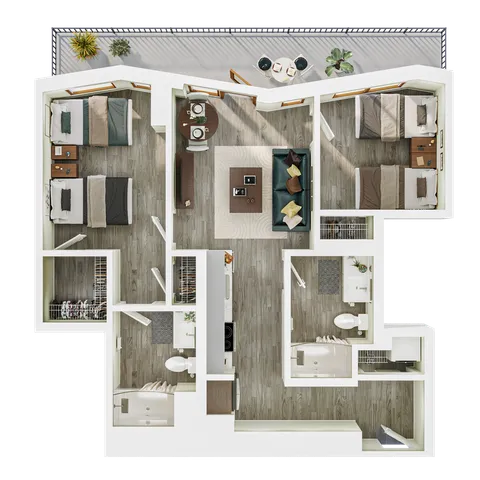 2BR/2BA - B8