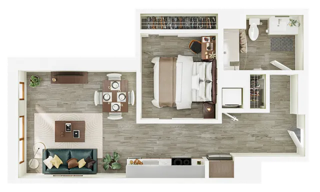 1BR/1BA - Deluxe - A10
