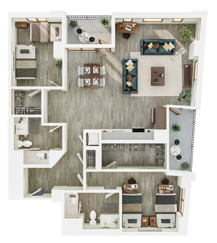 2BR/2B - Deluxe - B11