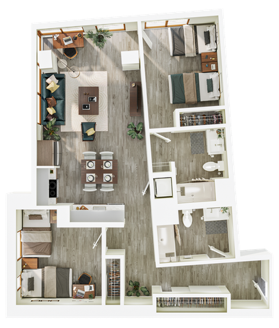 2BR/2B - Deluxe - B9