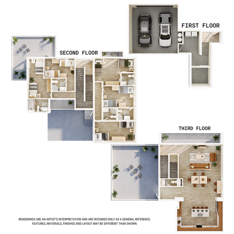 5BR/5.5BA - Driftwood