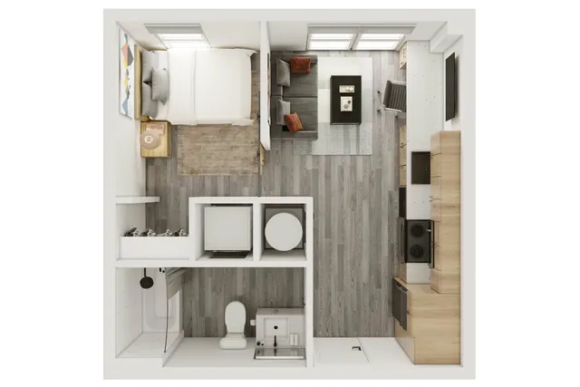 1 Bed 1 Bath