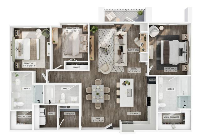 3BR/3BA - C1