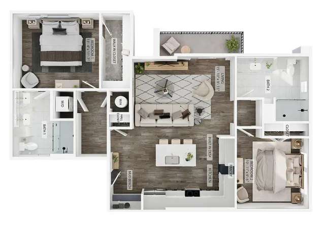 2BR/2BA - B4