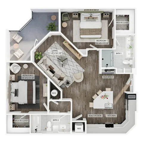 2BR/2BA - B5