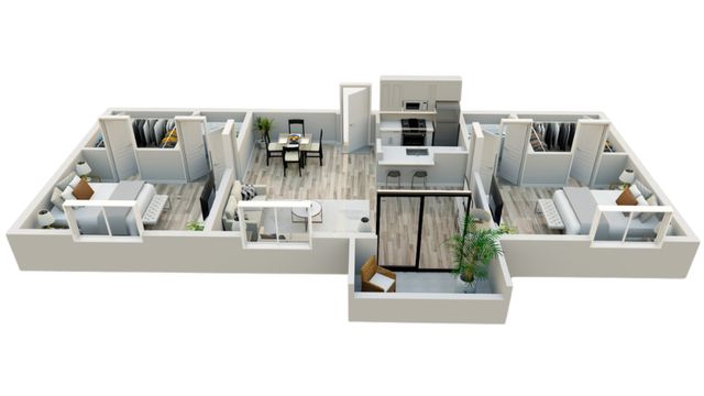 2BR/2BA - Large