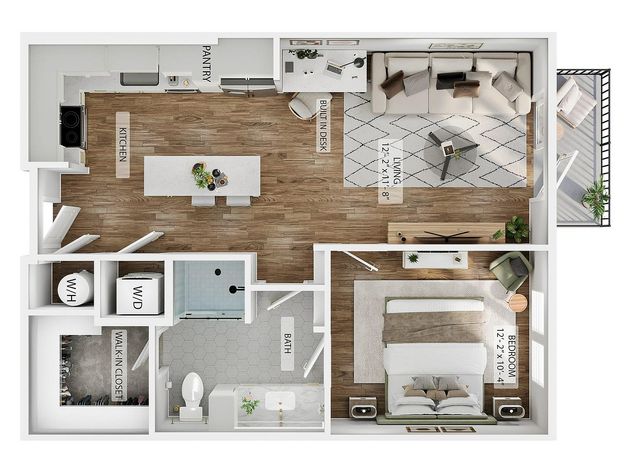 1BR/1BA - A3