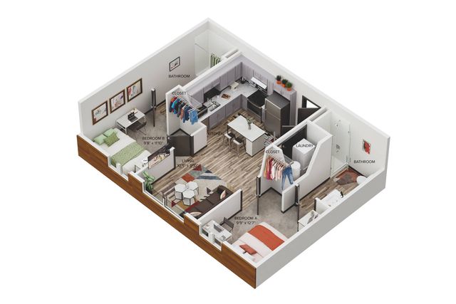 The 2.2 ADA Floorplan