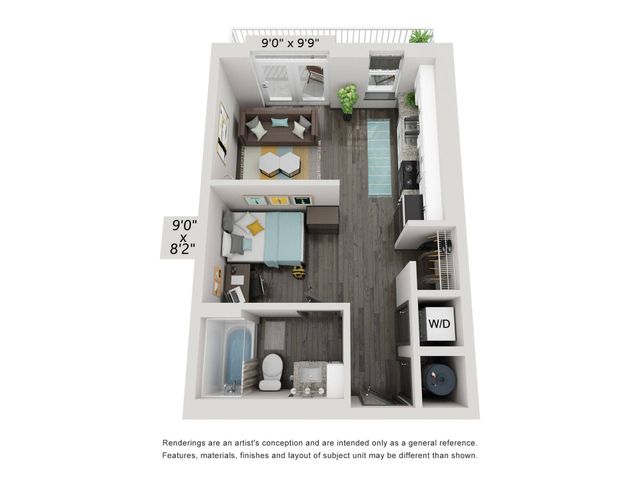 The Studio Floorplan