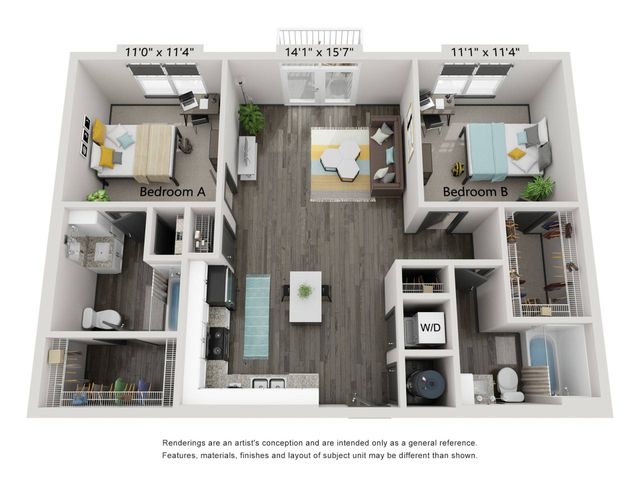 The Two Floorplan