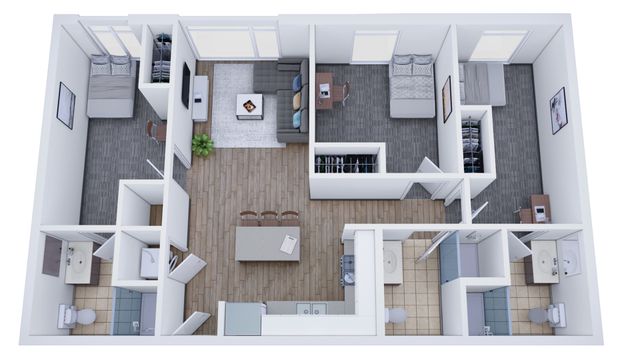 3x3 Terrace