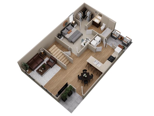 4x4 first floor