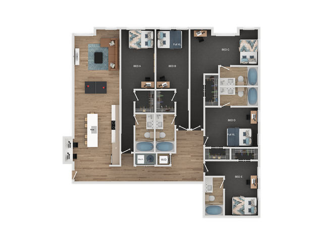 5BR/5BA - E1