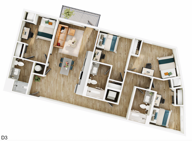 4BR/3BA - D3