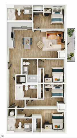 4BR/4BA - D6