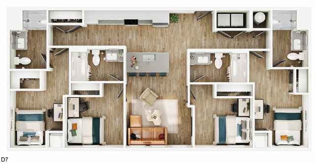 4BR/4BA - D7