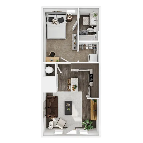 1 BR Flat (New)