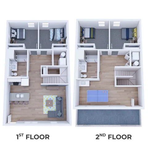 4BR/2.5BA TOWNHOME
