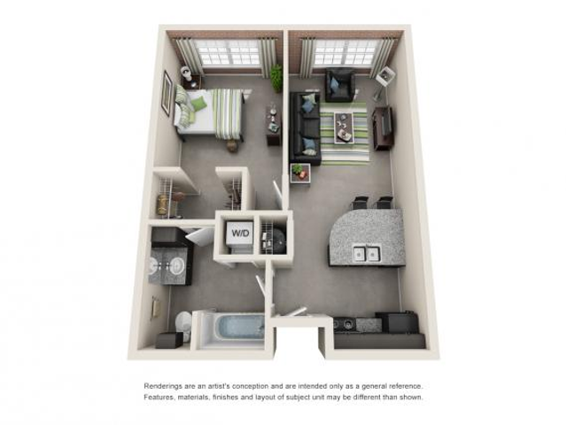 1BR/1BA F