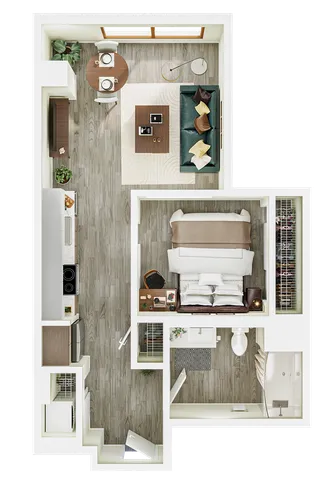 1BR/1BA - A14