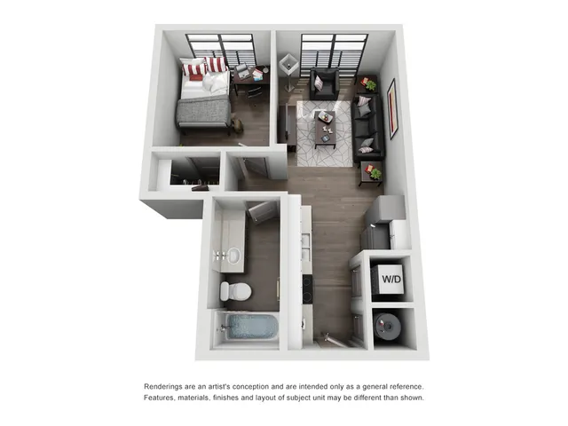 1BR/1BA - The Shorthorn