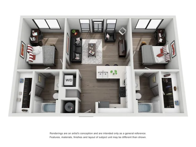 2BR/2BA - The Ranger
