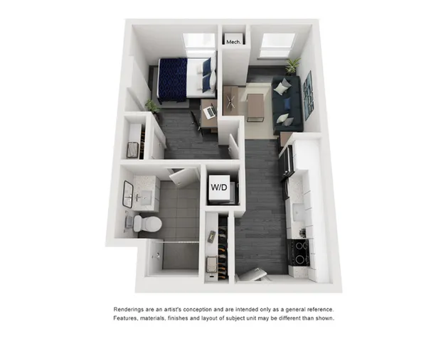 A1 - 1 Bedroom