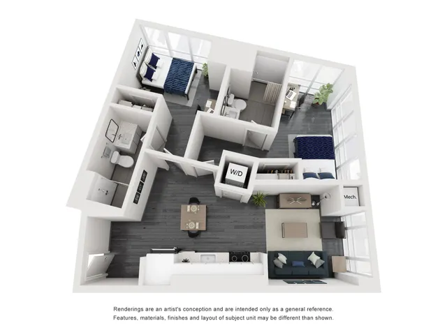 two bedroom b5